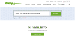 Desktop Screenshot of kinain.info